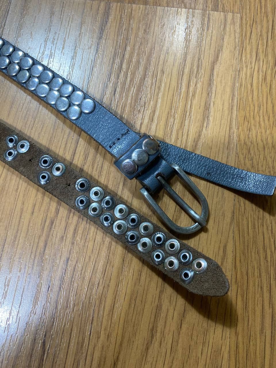 Vintage Vintage Crazy Metal Belt Drip Japanese Hype bb Simon Size ONE SIZE - 9 Thumbnail