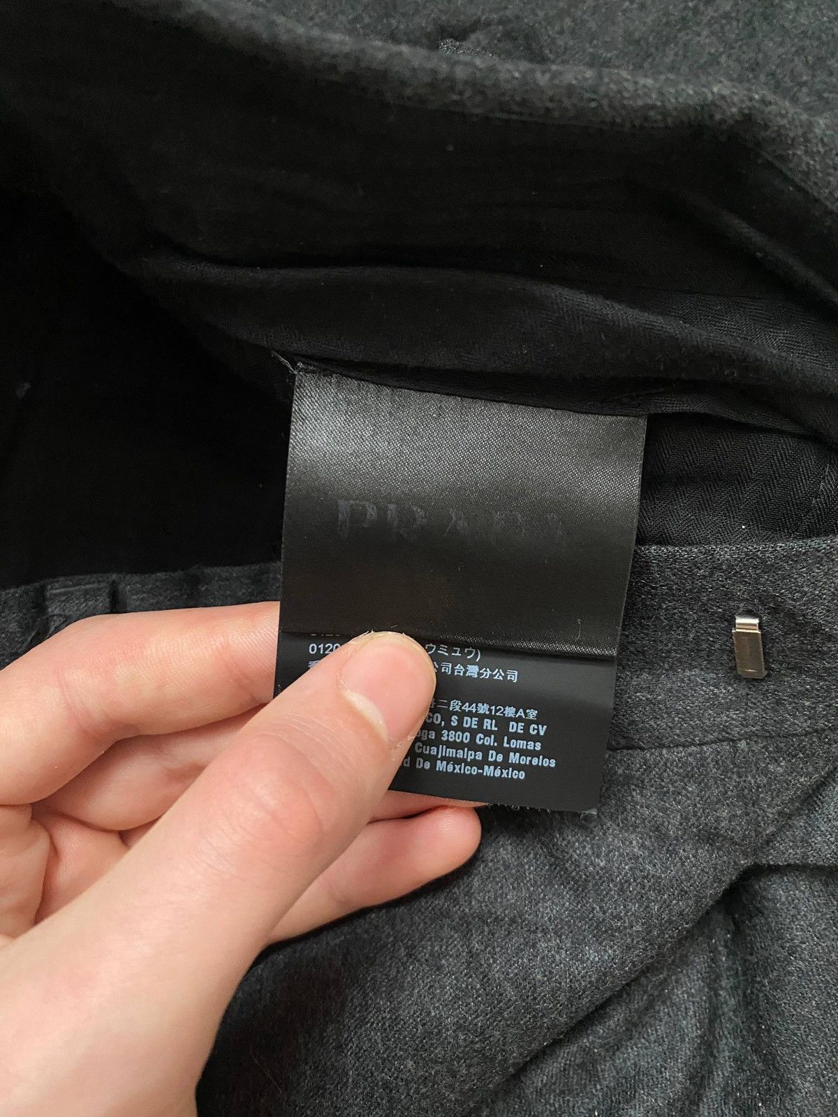 Prada Prada Gray classic pants Size 34" / US 12 / IT 48 - 4 Thumbnail