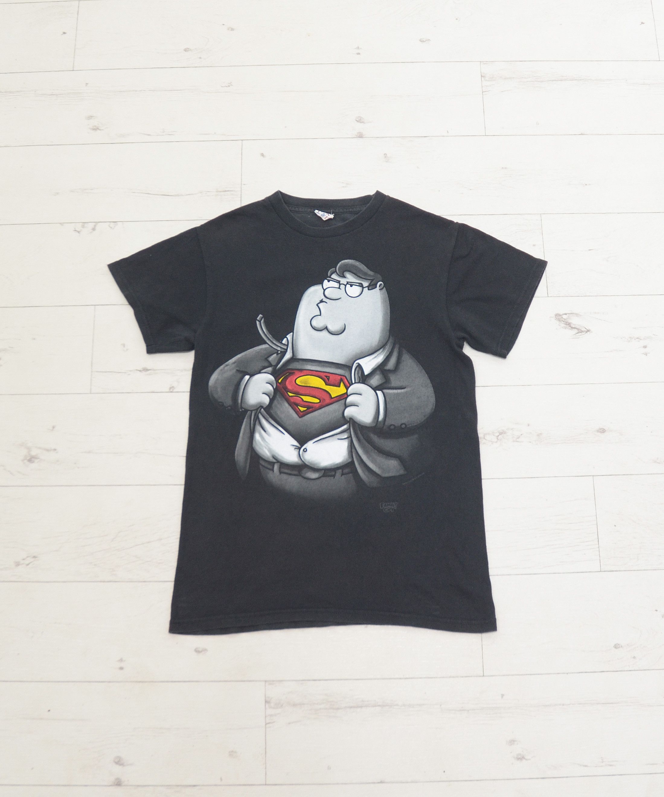 Vintage Vintage Merch Family Guy Superman Peter T-Shirt Tee Unisex Size US S / EU 44-46 / 1 - 1 Thumbnail