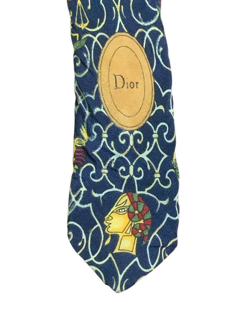 Christian Dior Monsieur × Designer Rare Design Vintage Christian Dior Monsieur Ties Size ONE SIZE - 7 Thumbnail