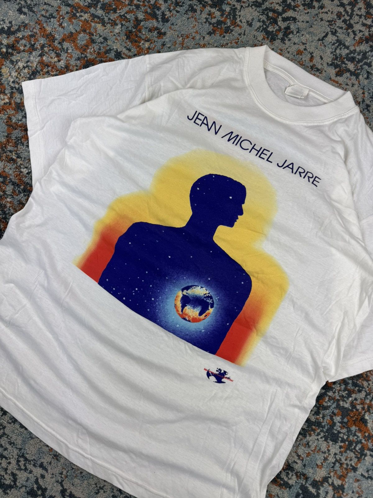 Band Tees × Vintage Vintage 1997 Jean Michel Jarre oxygene World tour tee Size US XL / EU 56 / 4 - 5 Thumbnail