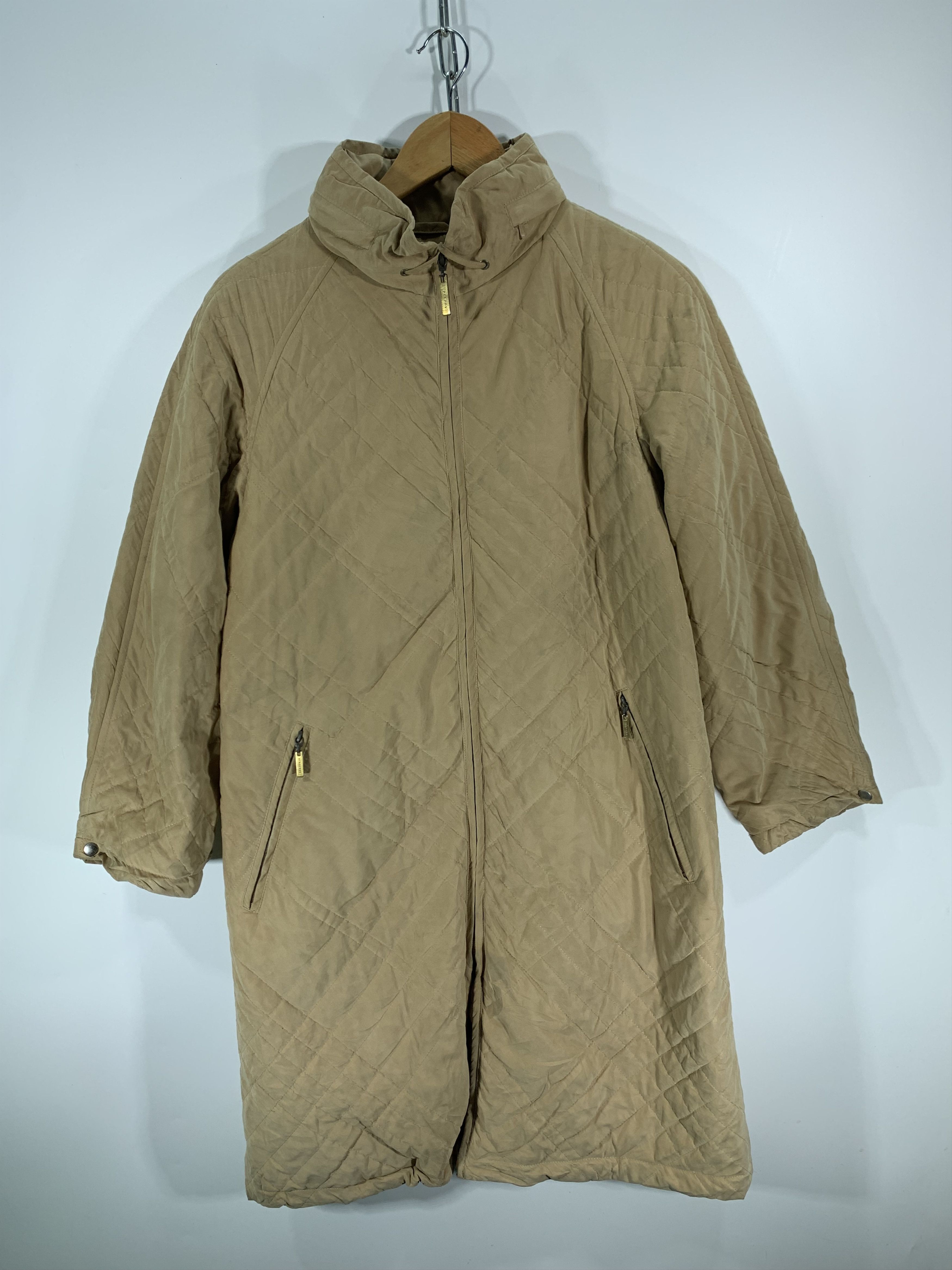 Burberry ⚡️Vintage Burberry Down Coat Padded Hooded Size US S / EU 44-46 / 1 - 1 Thumbnail