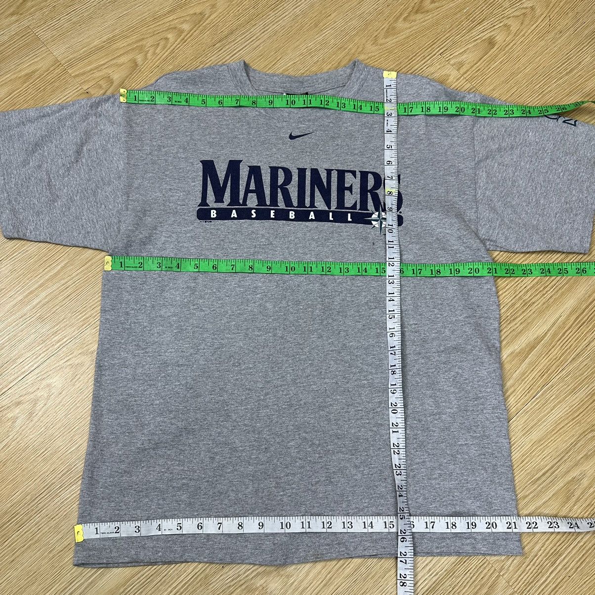 Nike Vintage Nike Center Mariners Baseball Tshirt A757 Size US M / EU 48-50 / 2 - 8 Thumbnail