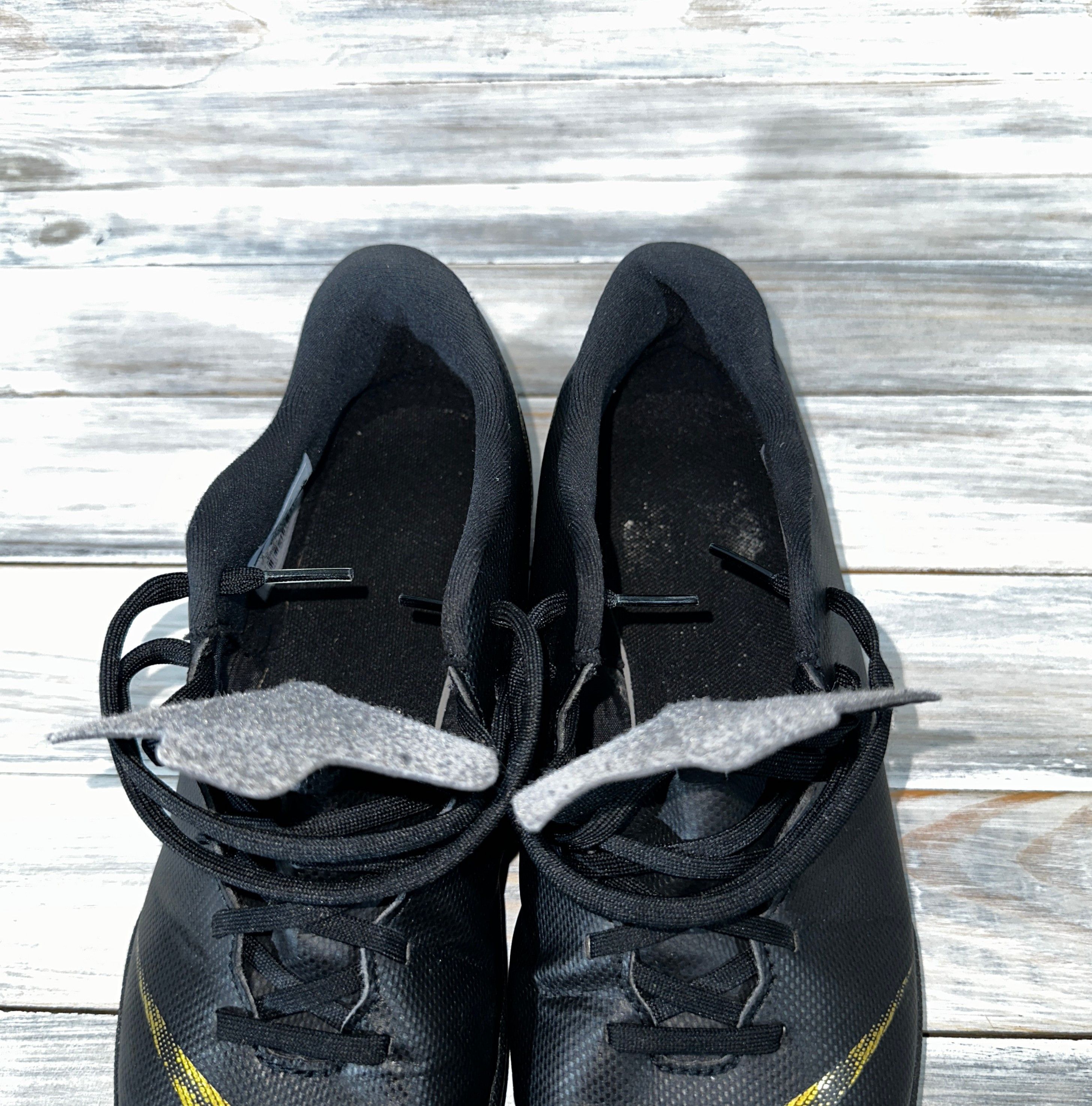 Nike Nike Vapor 12 Club IC Men's Football Futsal Shoes Black Gold Size US 8 / EU 41 - 9 Thumbnail