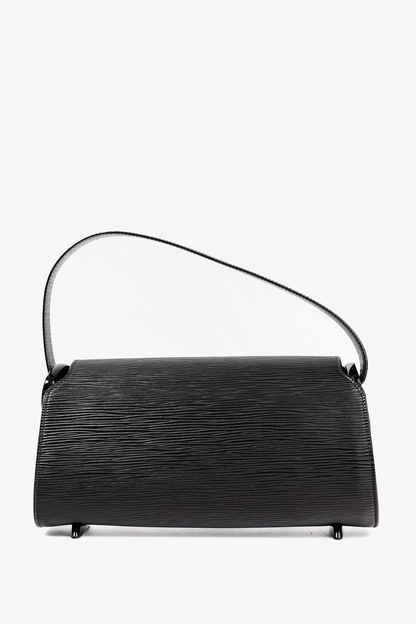 Louis Vuitton Louis Vuitton Nocturne PM Black Epi Leather Baguette Size ONE SIZE - 4 Thumbnail
