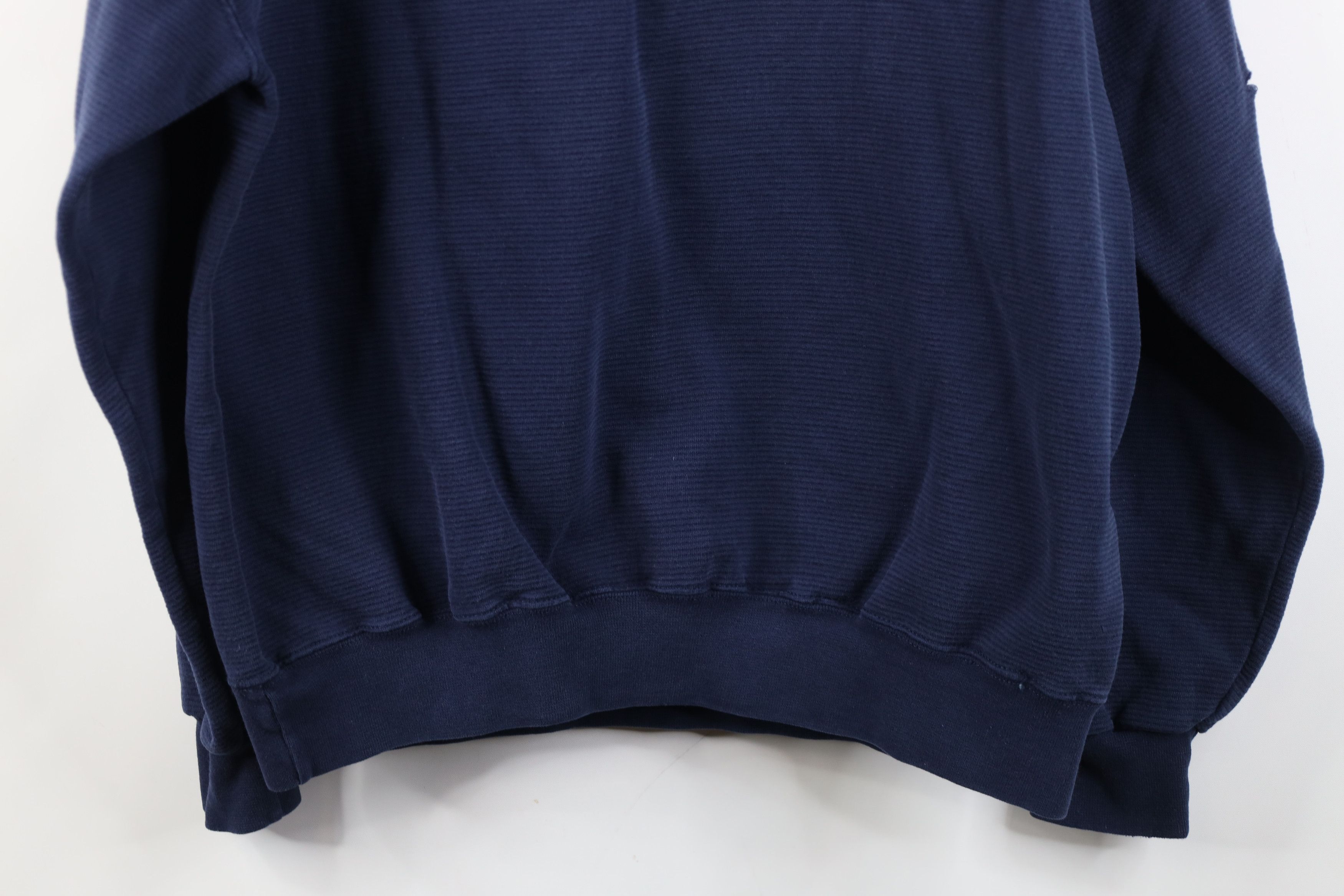 Vintage Vintage 90s Knit St Joseph Crewneck Sweatshirt Blue USA Size US XL / EU 56 / 4 - 16 Thumbnail