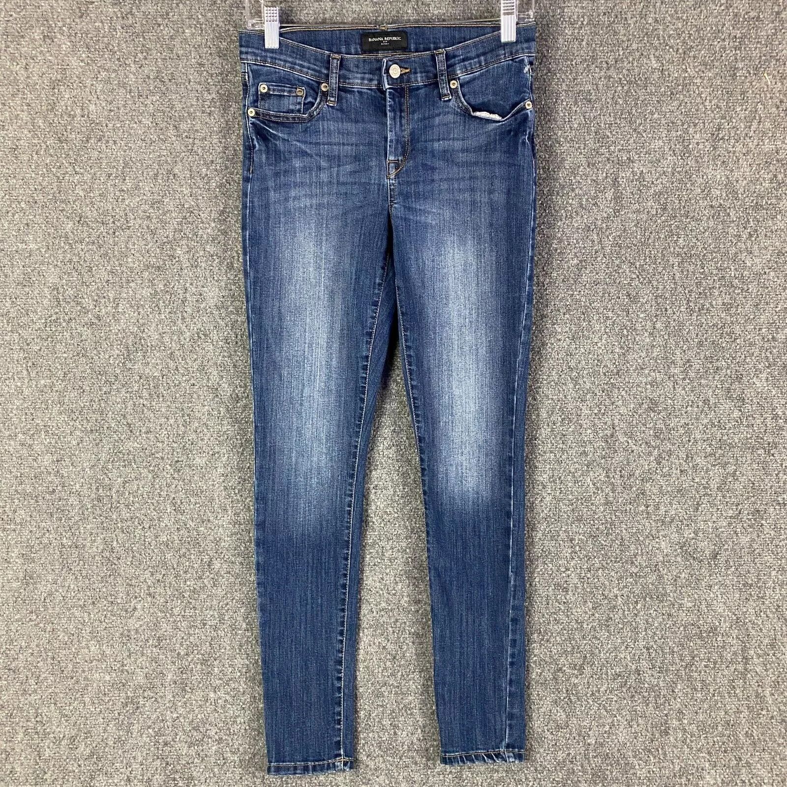 Banana Republic Banana Republic Jeans Women's 26/2 Skinny Denim Stretch Size 26" / US 2 / IT 38 - 1 Thumbnail
