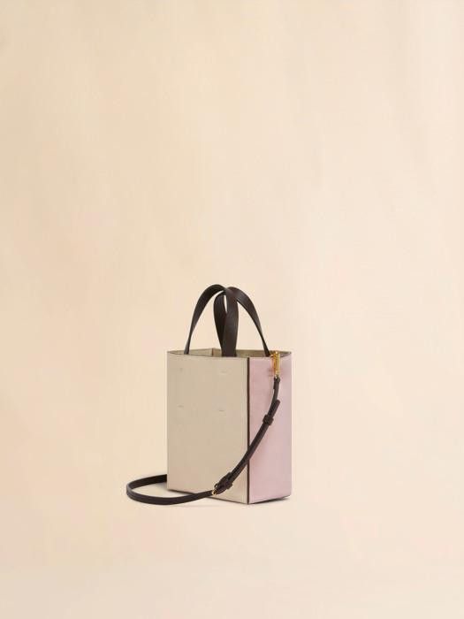 Marni o1w1db10326 Size:OS/Mini Museo Tote Bag in Pink Size ONE SIZE - 2 Thumbnail