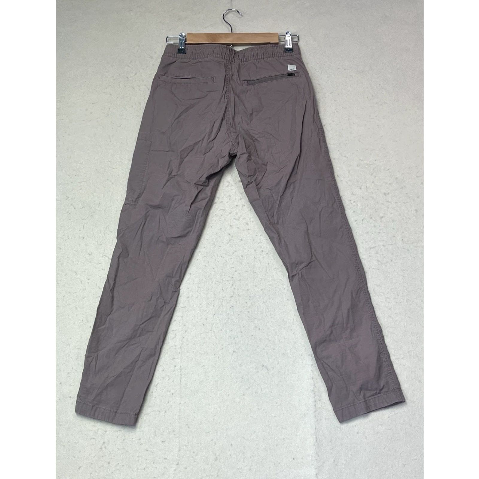 Vuori Vuori Ripstop Pants Women Slim Size S Brown Breathable Pockets Zip Pocket Tapered Outdoor Activewear Casual Travel All Seasons Holiday Style Pants Size 28" / US 6 / IT 42 - 2 Thumbnail