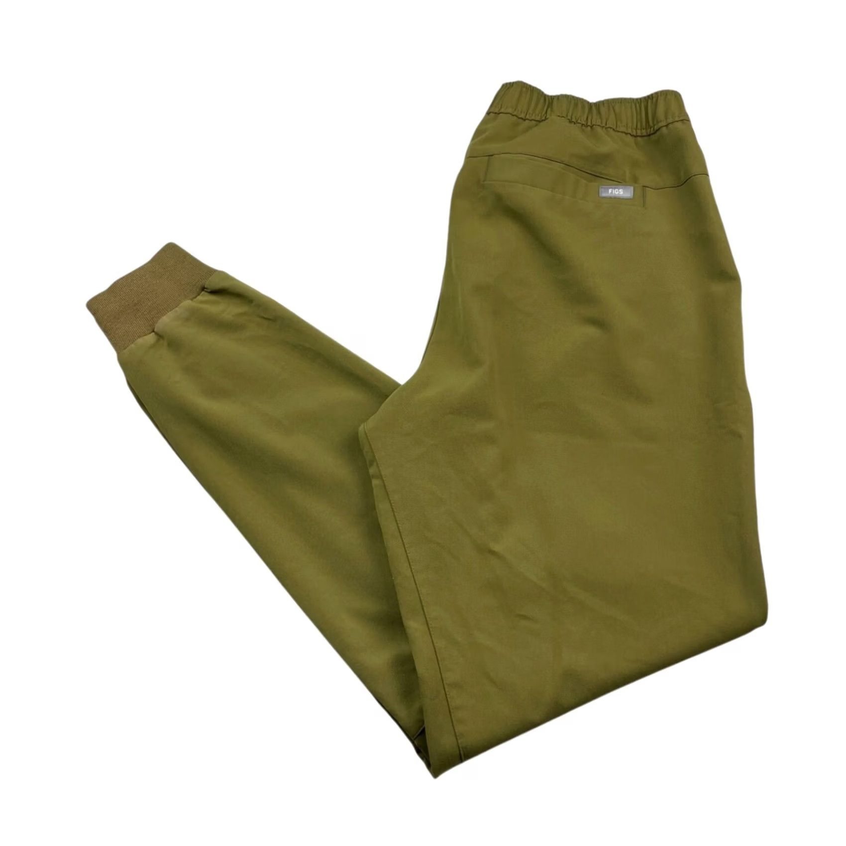 Vintage FIGS Men's Technical Collection Jogger Scrubs Green Large Drawstring Waist Size US 33 - 2 Thumbnail