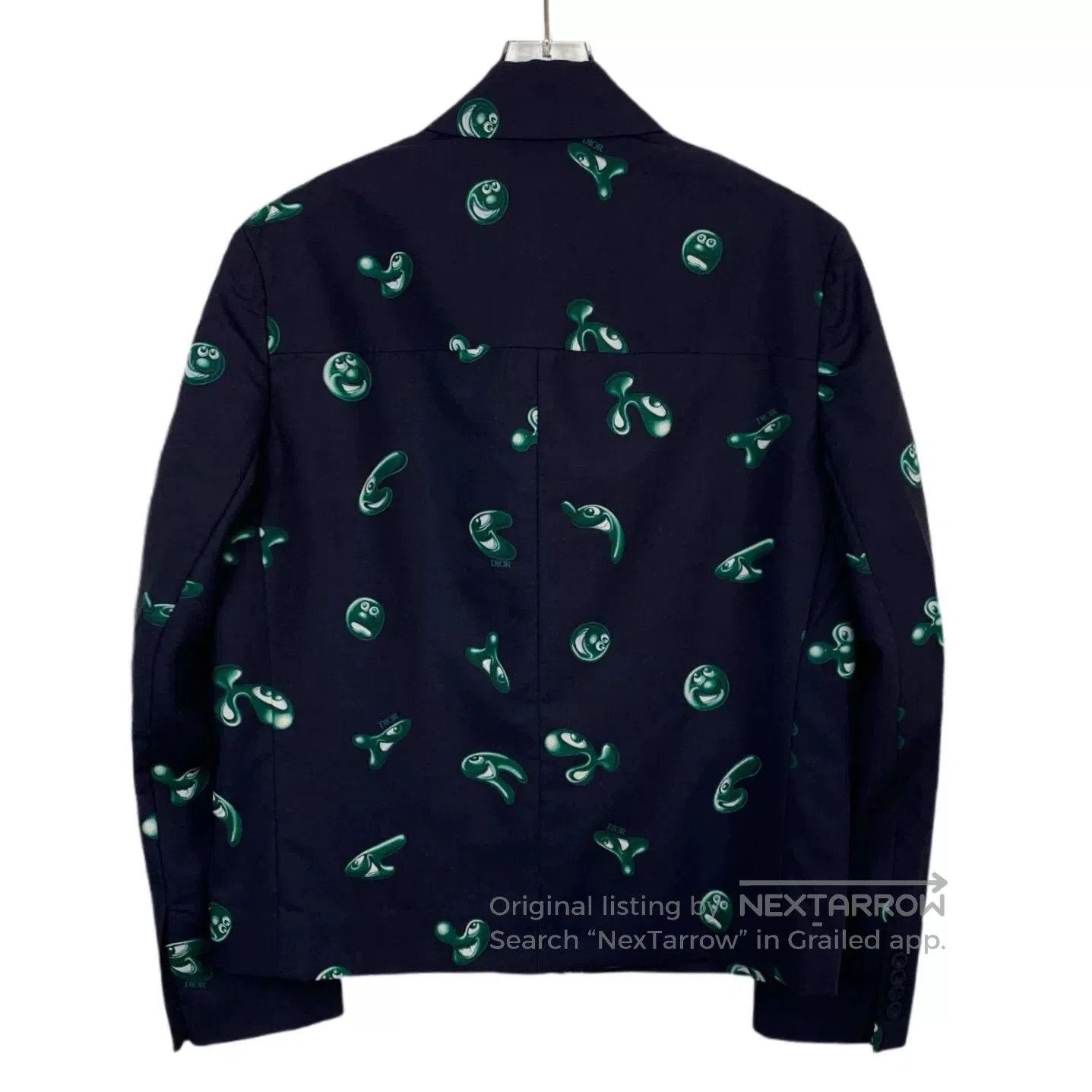 Dior Dior x Kenny Logo Wool Zip Jacket. Size US S / EU 44-46 / 1 - 2 Thumbnail