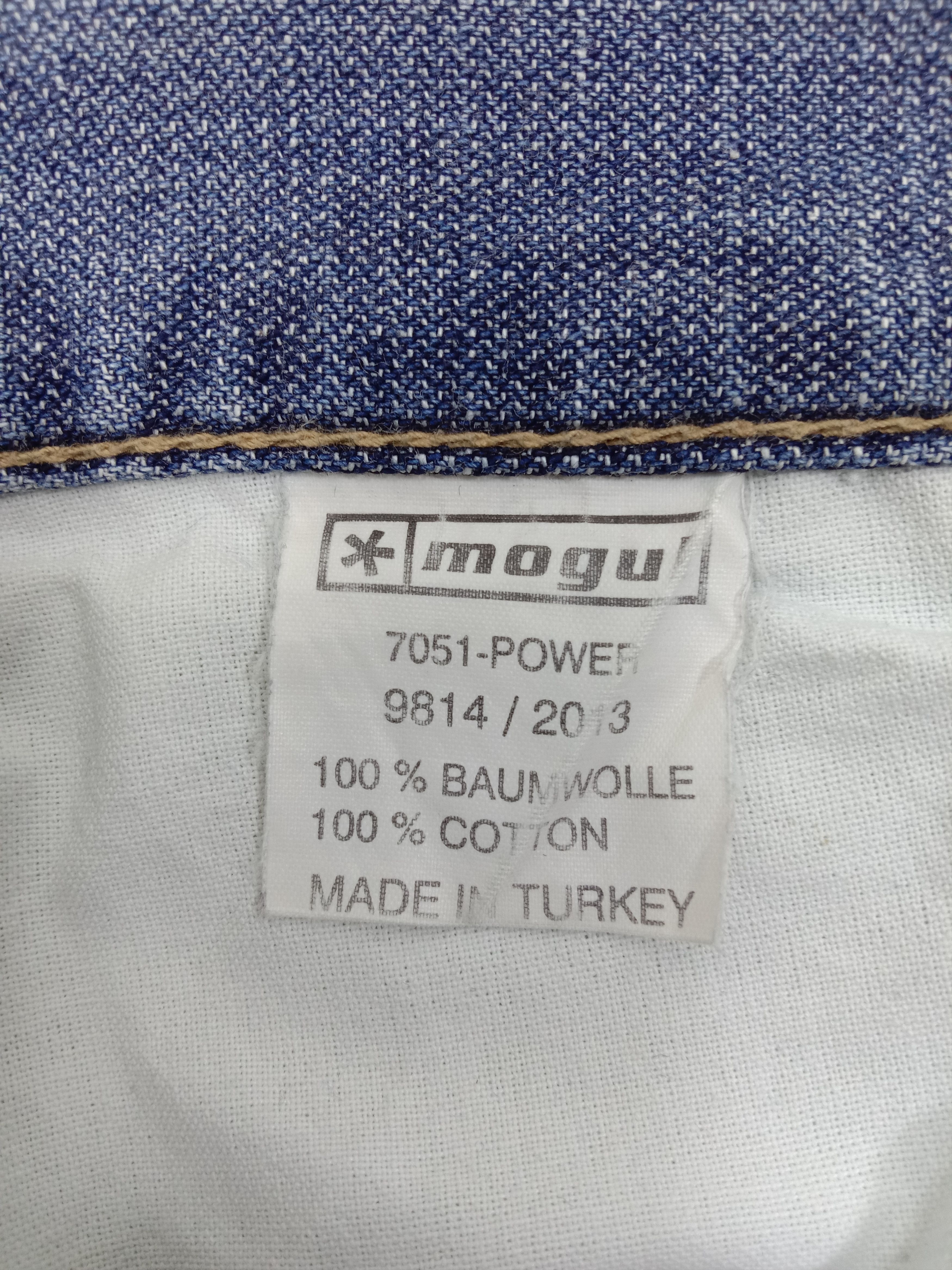 Japanese Brand Japanese Hybrid Mogul Special Unit Two Tone Jeans Size US 34 / EU 50 - 12 Thumbnail