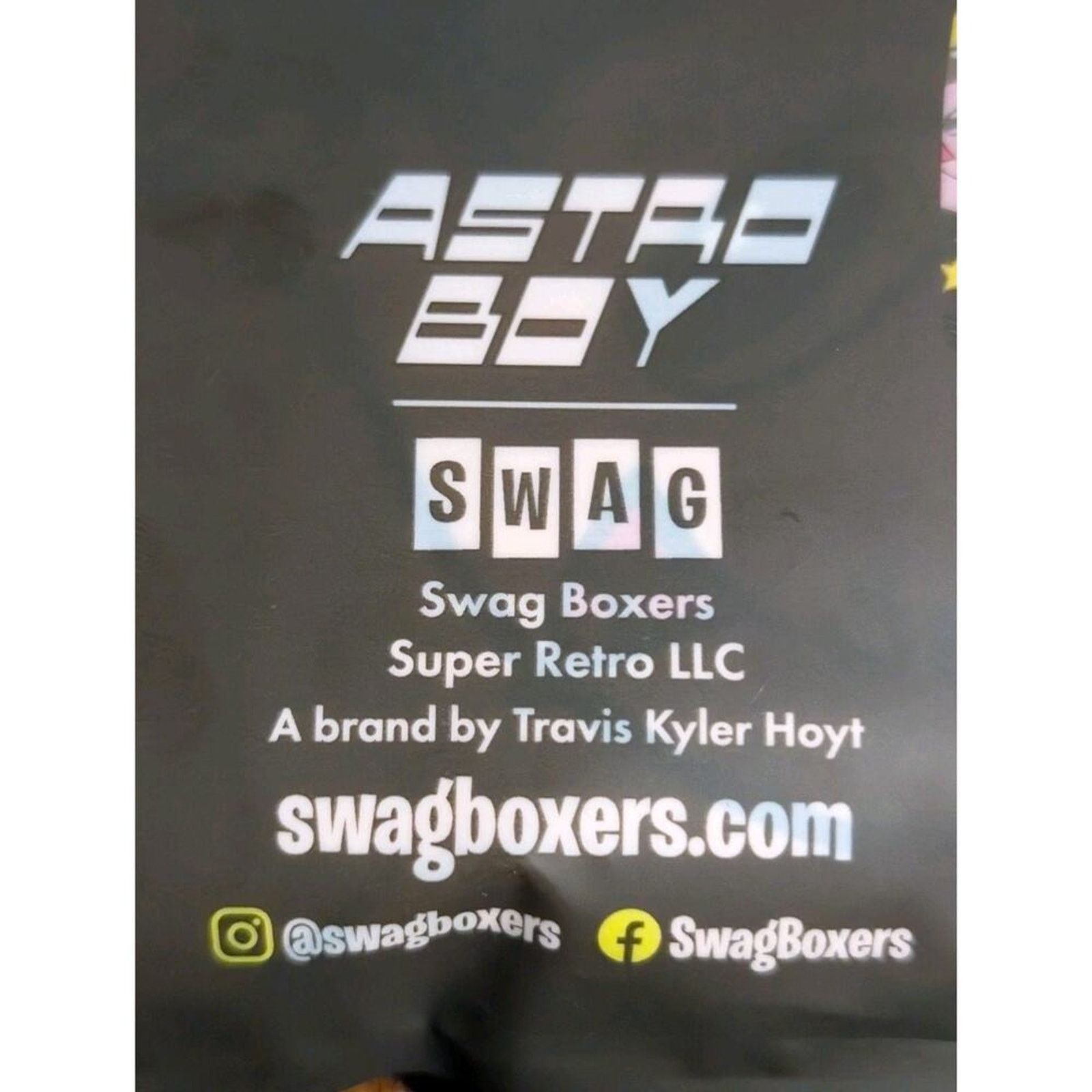 Swarovski Swag Astro Boy Boxer Briefs - Super Retro Design Size ONE SIZE - 2 Thumbnail