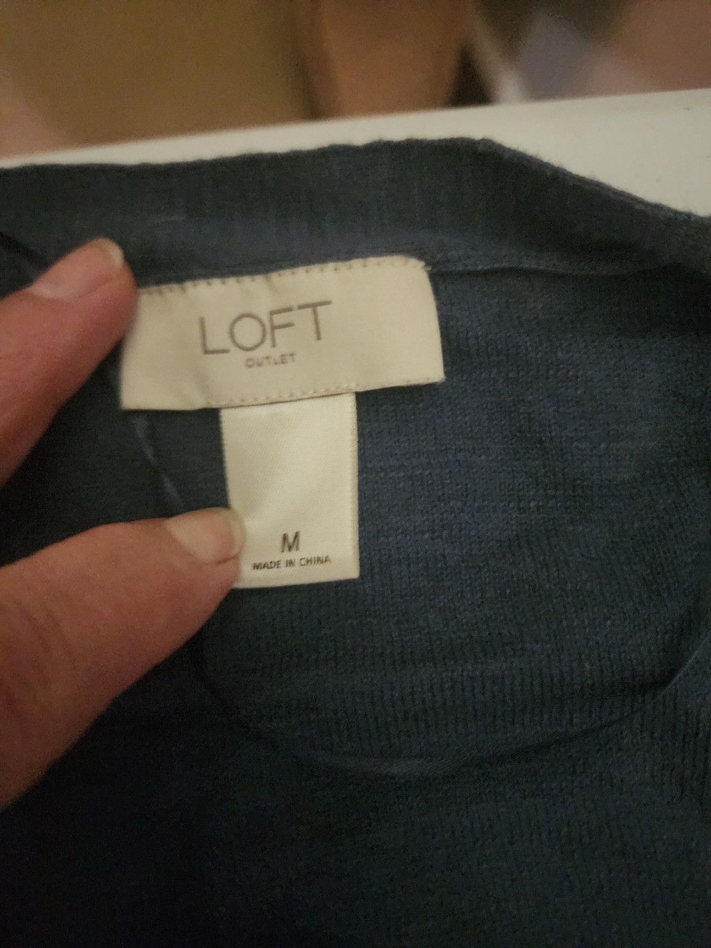 Loft Loft Blue Sweater Size L / US 10 / IT 46 - 5 Thumbnail