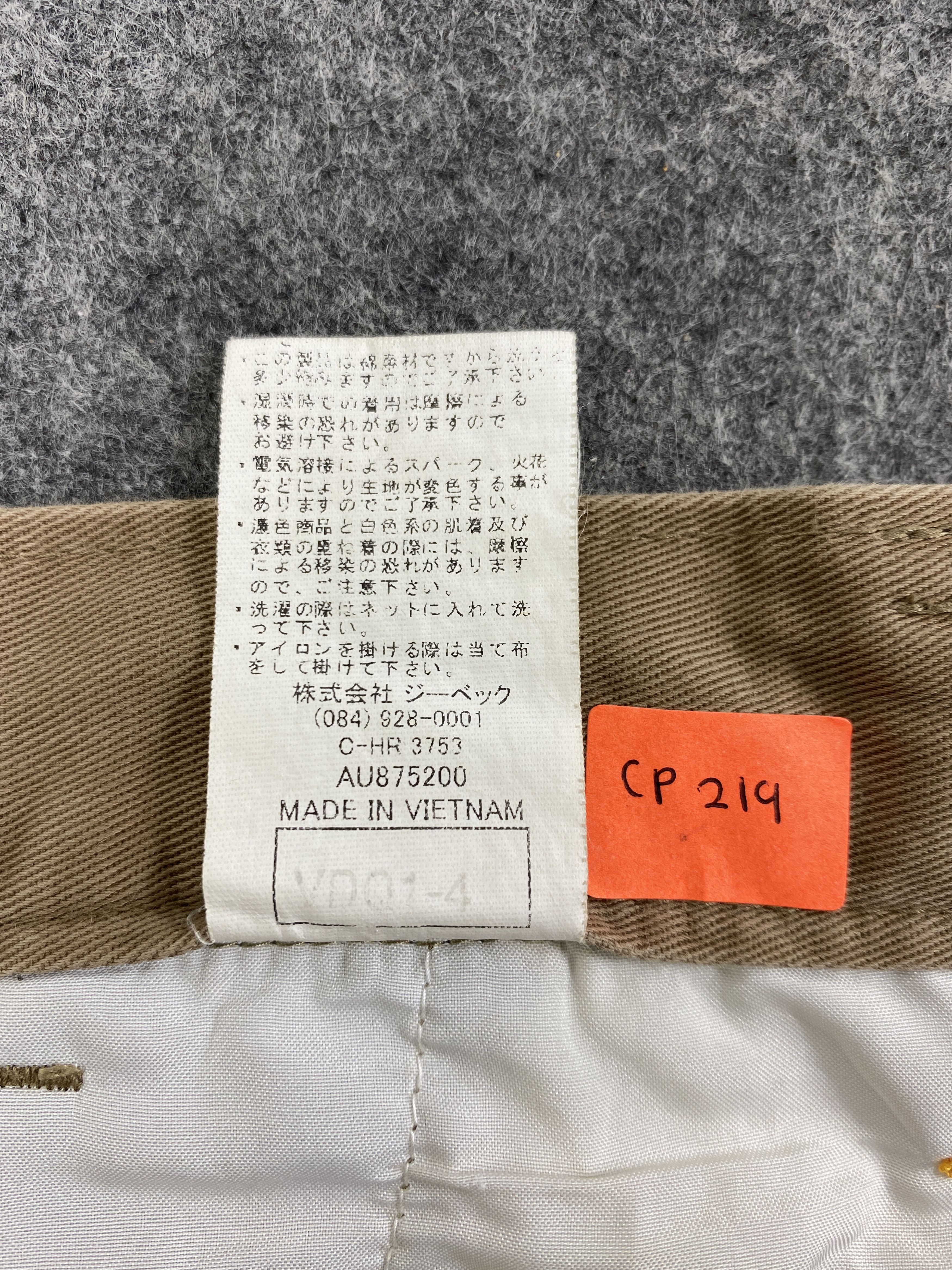 Japanese Brand Vintage Japanese Cargo Pants Multi Pocket -CP219 Size US 32 / EU 48 - 10 Thumbnail