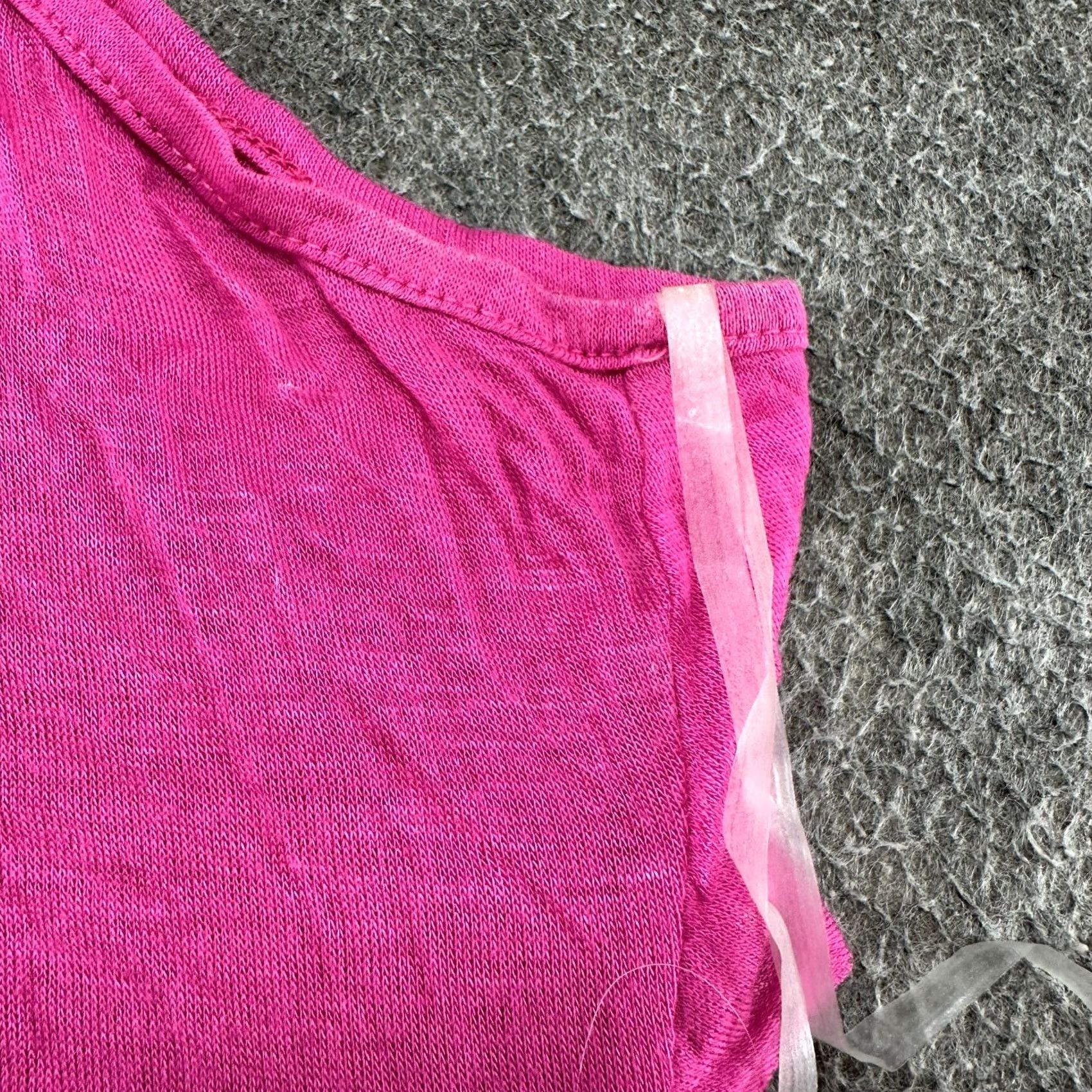 Vintage VINTAGE Wet Seal Shirt Womens XL Pink Tank Top Sleeveless Tiered Ruffle USA Y2K Size XL / US 12-14 / IT 48-50 - 5 Thumbnail
