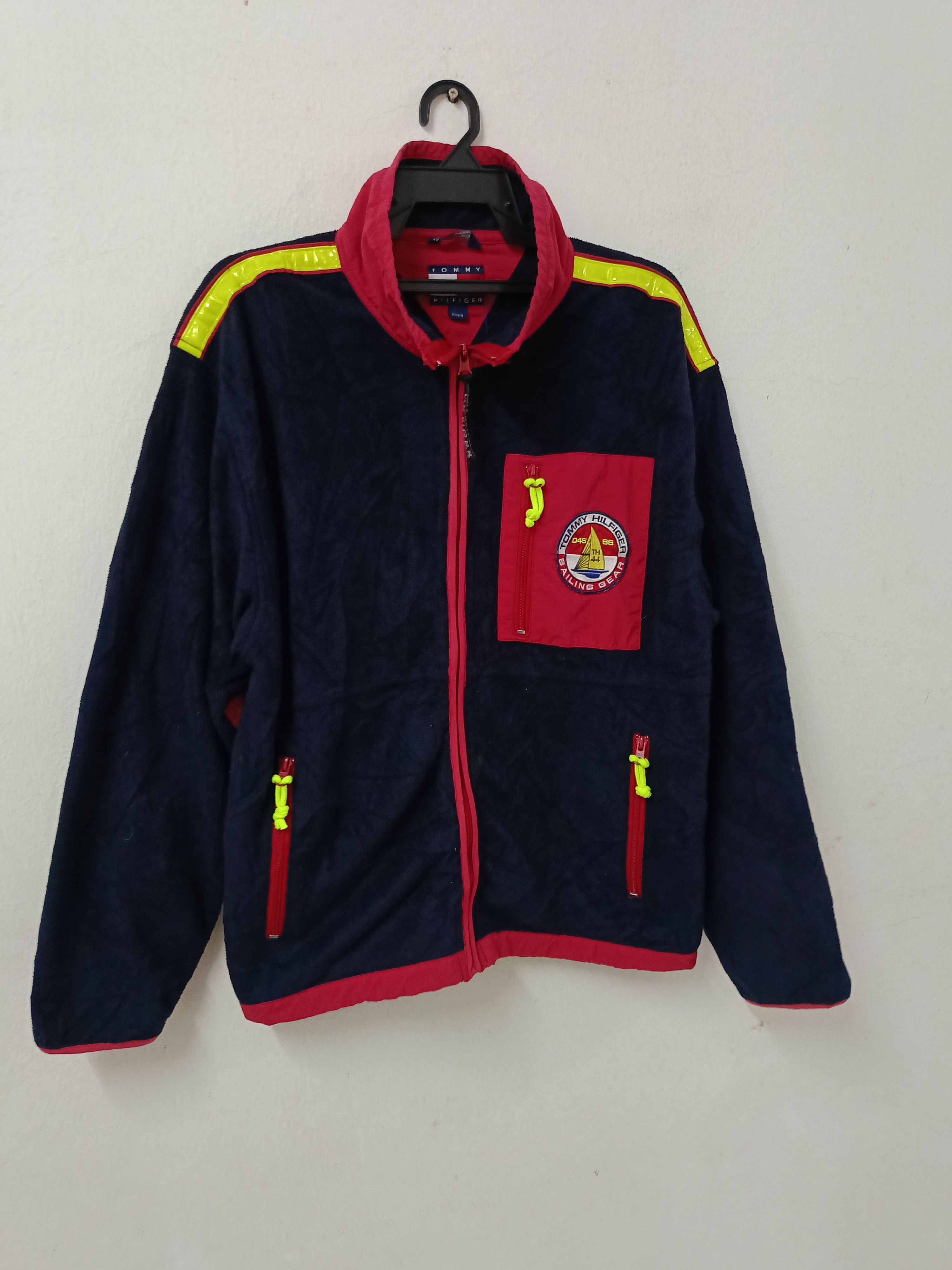 Vtg Tommy Hilfiger sailing gear Fleece jacket