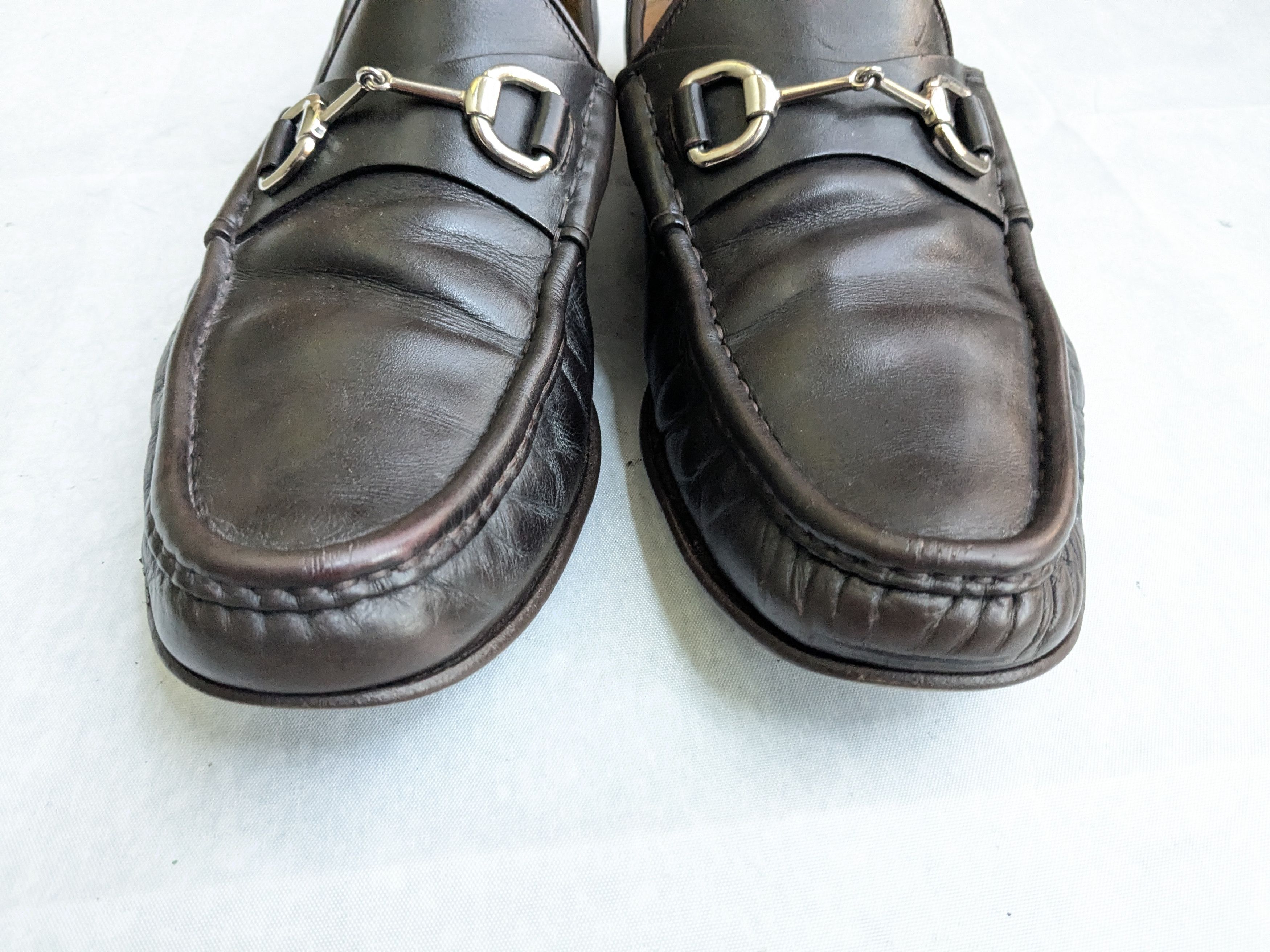 Gucci Gucci Horsebit Loafers Brown 11 Leather Slip On Size US 11 / EU 44 - 2 Thumbnail