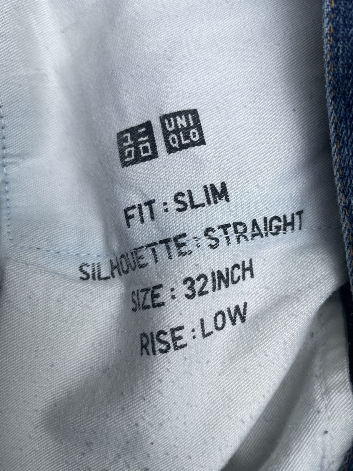 Japanese Brand × Uniqlo Uniqlo Selvedge Jeans Size US 34 / EU 50 - 19 Thumbnail