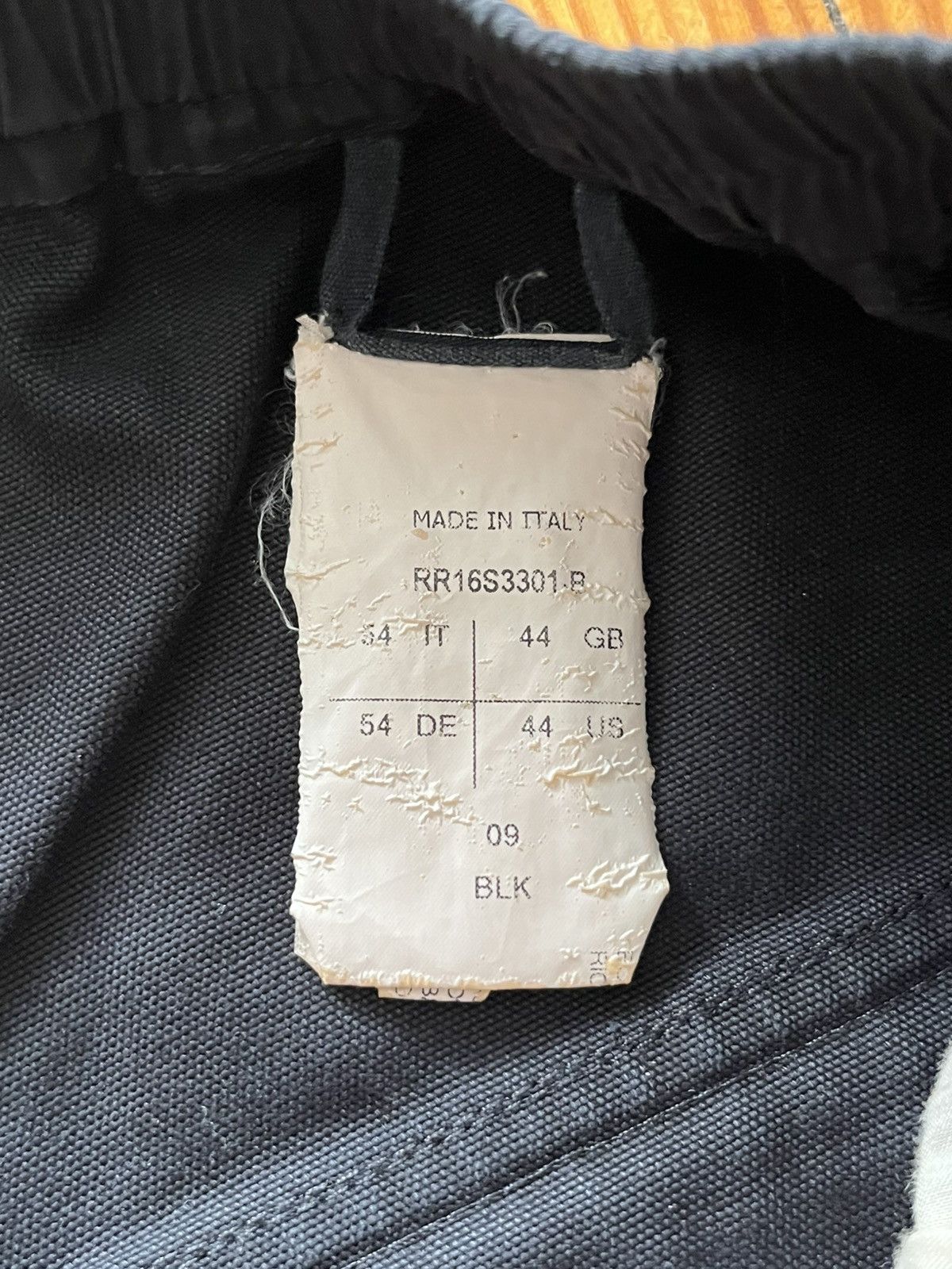 Rick Owens Rick Owens Mainline SS16 Cyclops Cargo Boxer Shorts Black Size US 34 / EU 50 - 5 Thumbnail