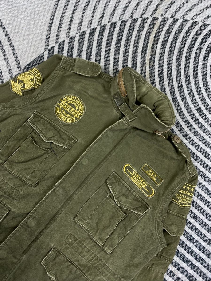Japanese Brand Vtg Patigues M-65 Military Field Patches Jacket Size US M / EU 48-50 / 2 - 7 Thumbnail