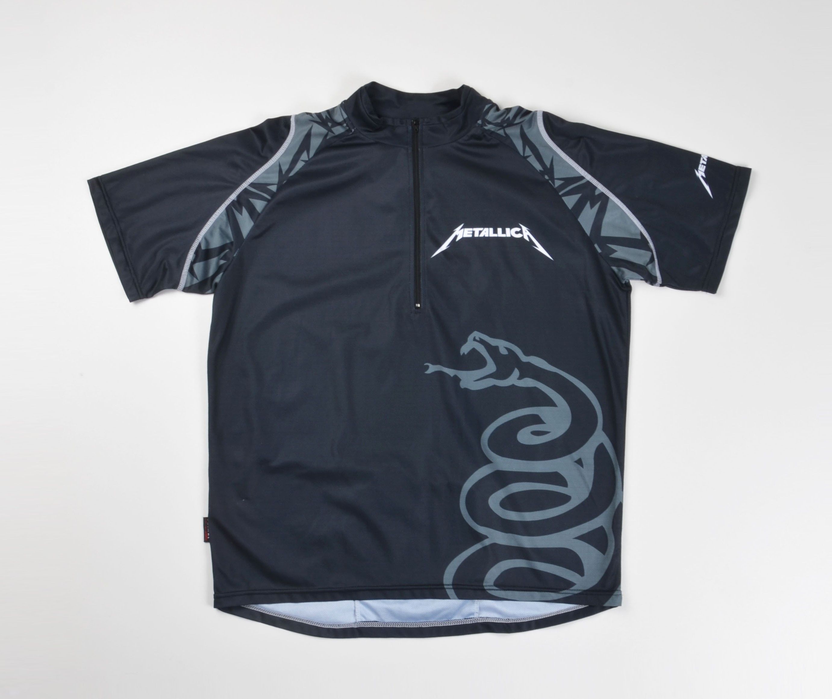 Metallica Vintage Primal Wear X Metallica BLack Snake Cycling Jersey Size US M / EU 48-50 / 2 - 1 Thumbnail