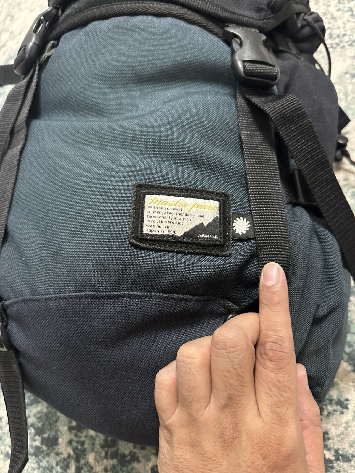 Japanese Brand × MasterPiece Masterpiece Japan P01 x MS Bagpack Cordura Fabric Size ONE SIZE - 6 Thumbnail