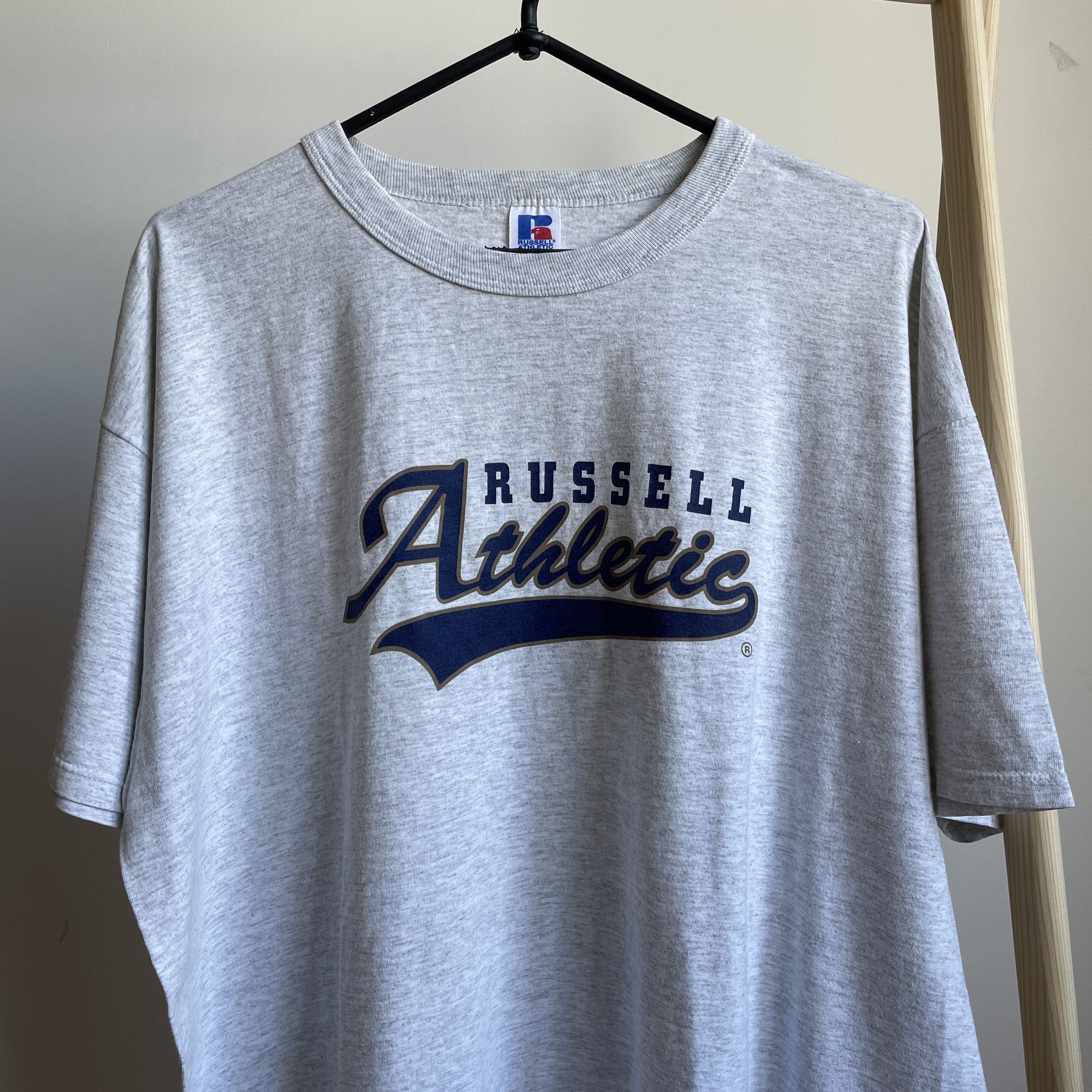 Russell Athletic Russell Athletic Vintage 90's Made in USA Spell Out T-Shirt Size US XL / EU 56 / 4 - 3 Thumbnail