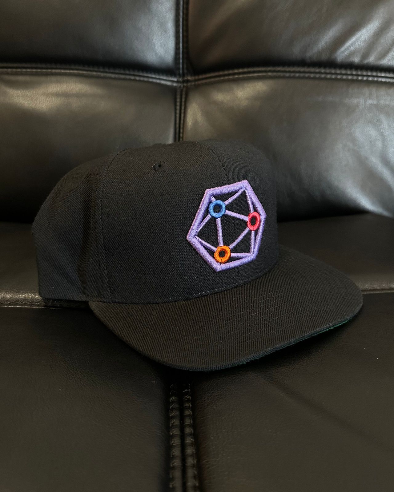 Other XYO Network Blockchain Cryptocurrency Snap Back Hat Black Size ONE SIZE - 3 Thumbnail