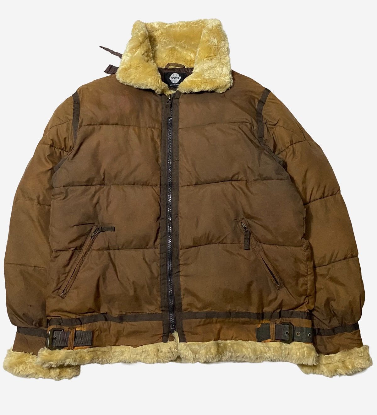 Japanese Brand PRMS JAPAN B3 HYBRID PUFFER JACKET Size US L / EU 52-54 / 3 - 4 Thumbnail