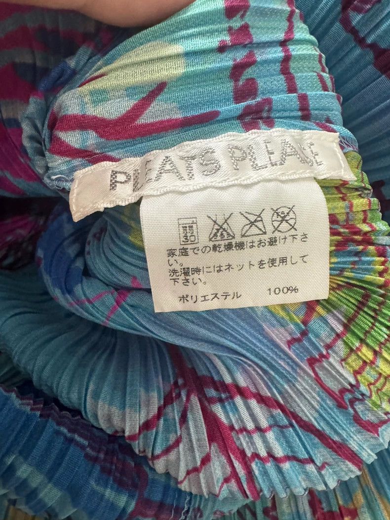 Issey Miyake Issey Miyake Blue pleated dress Size XS / US 0-2 / IT 36-38 - 2 Thumbnail