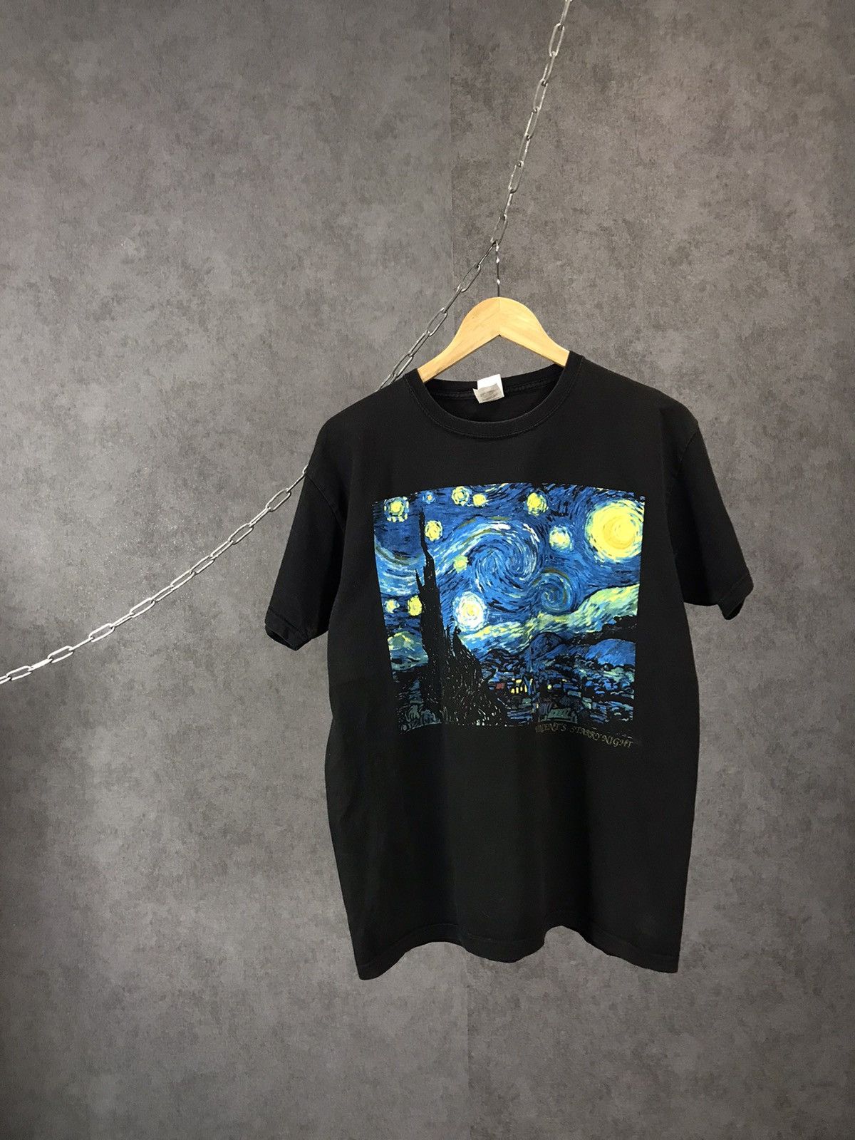 Vintage Vincent Van Gogh art vintage tee Size US L / EU 52-54 / 3 - 1 Thumbnail