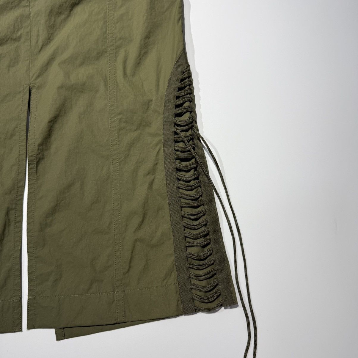 Helmut Lang Helmut Lang Lacing Midi Skirt Size 31" - 5 Thumbnail