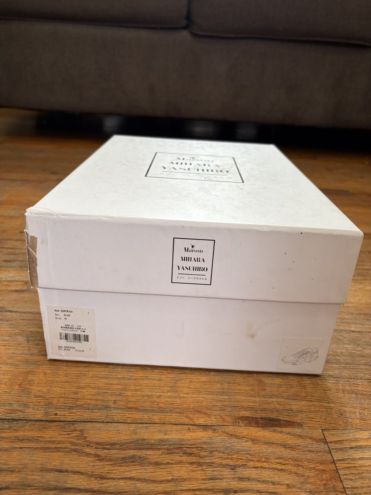 Maison MIHARA YASUHIRO Maison Mihara Yasuhiro Parker OG Sole Canvas Low Black White Size US 7.5 / EU 40-41 - 9 Thumbnail