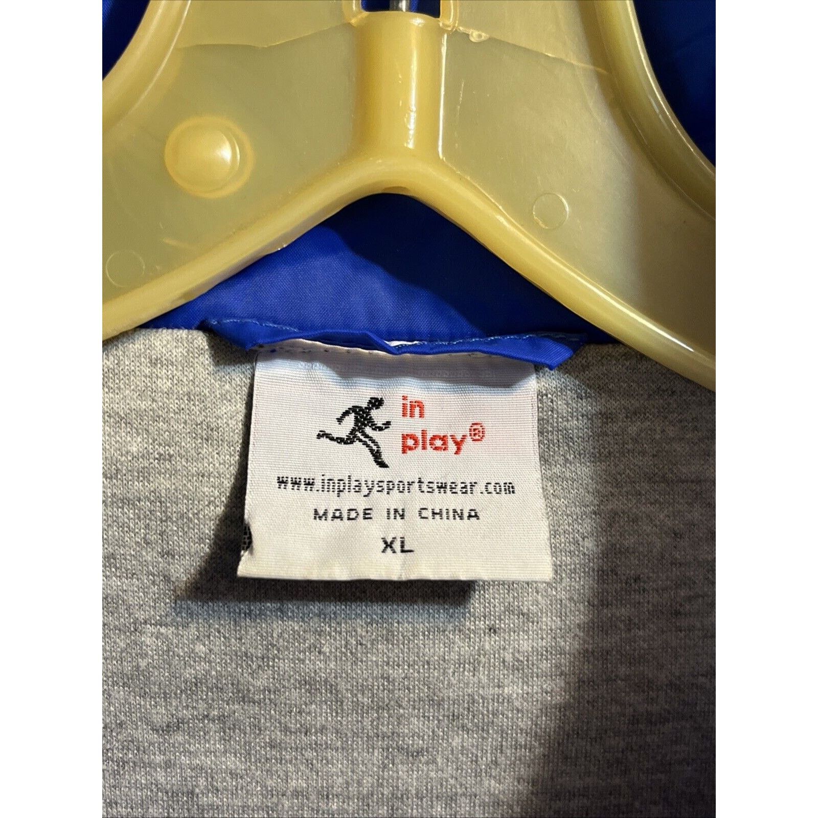 Other In Play Vintage Windbreaker Water Damage Jacket Blue Mens XL Size US XL / EU 56 / 4 - 3 Thumbnail