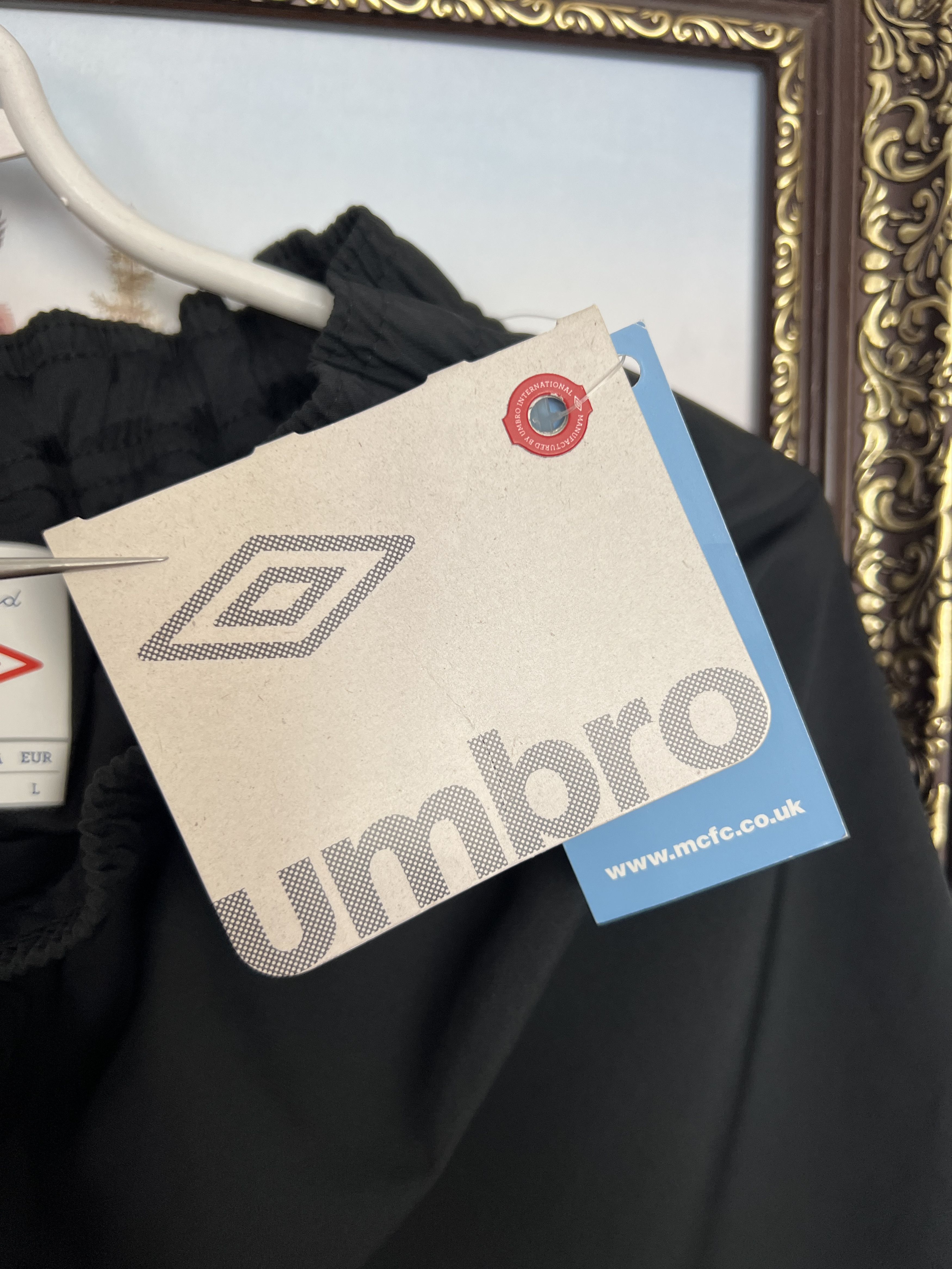 Umbro Vintage Umbro Manchester City Football Shorts Soccer L Size US 34 / EU 50 - 11 Thumbnail
