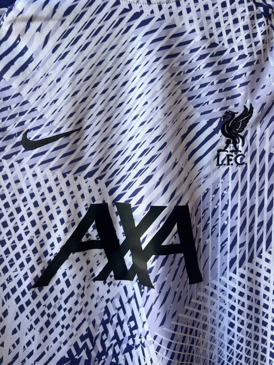 Nike 2022/23 LIVERPOOL PRE MATCH SOCCER JERSEY FOOTBALL SHIRT XL Size US XL / EU 56 / 4 - 3 Thumbnail