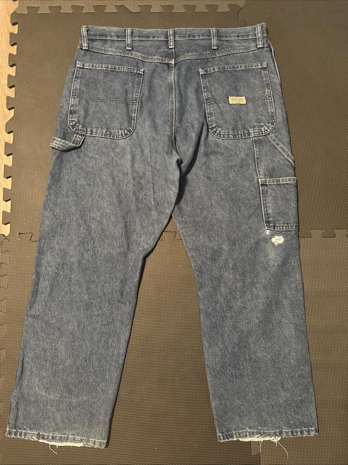 Wrangler Wrangler Vintage Y2K 90s Baggy Mens Jeans Denim size 36X39 Size US 36 / EU 52 - 4 Thumbnail