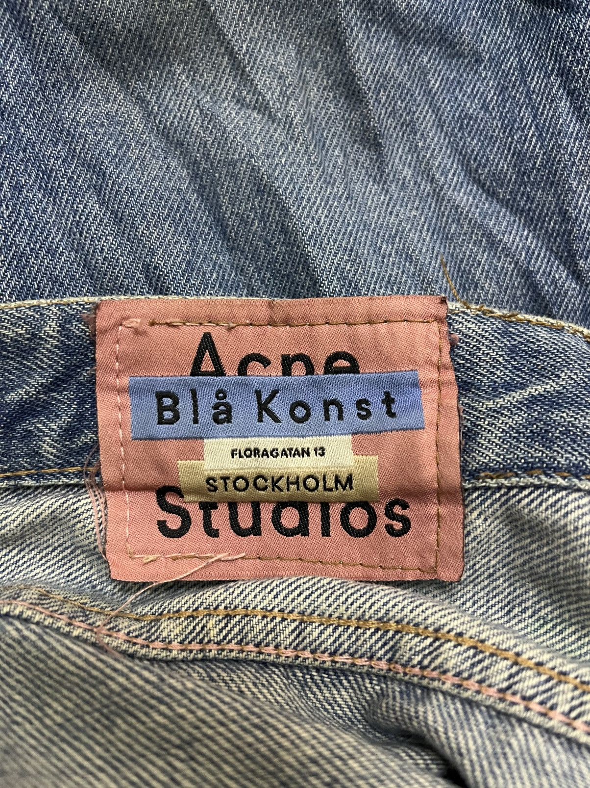 Acne Studios Vintage Acne Studios 1997 Dark Blue Trash, A00024 Size US 29 - 6 Thumbnail