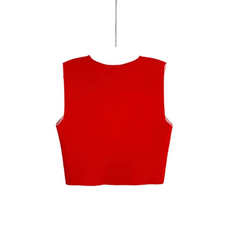 Loewe LOEWE Red letter logo wool vest Size M / US 6-8 / IT 42-44 - 2 Thumbnail