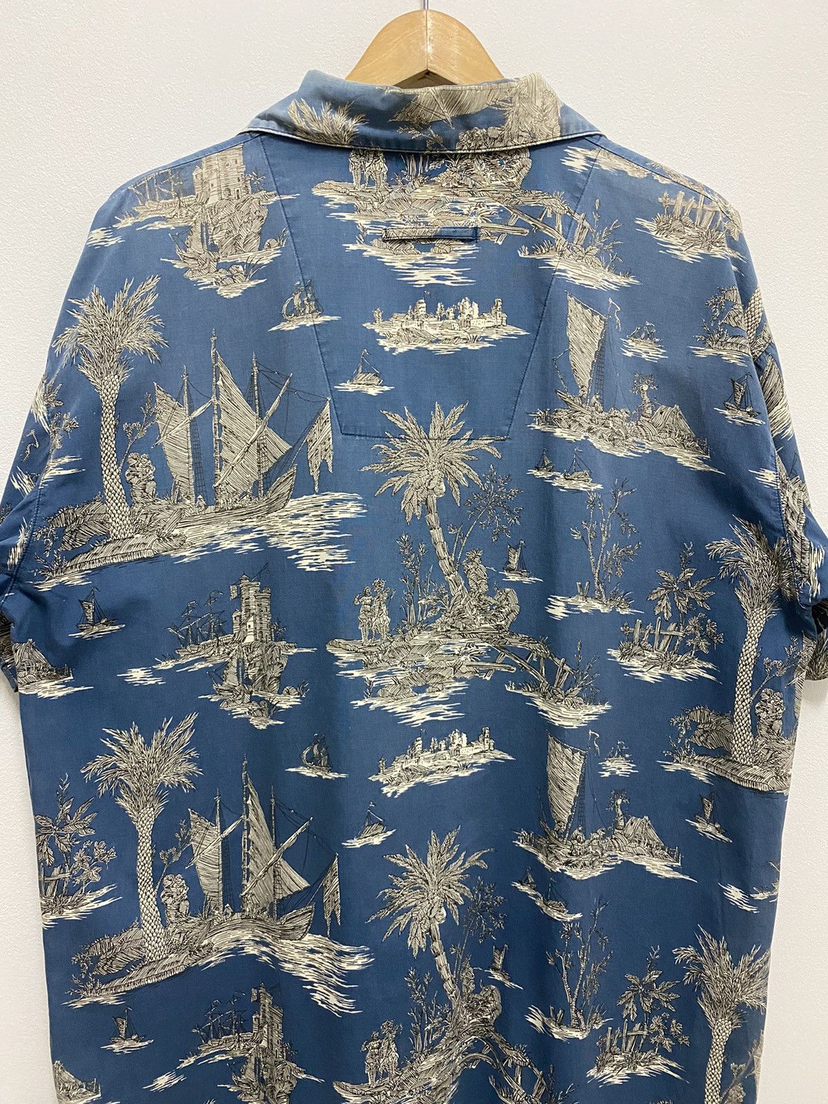 Jean Paul Gaultier Jean Paul Gaultier Homme Hawaii Style Open Collar Shirts Size US M / EU 48-50 / 2 - 8 Thumbnail