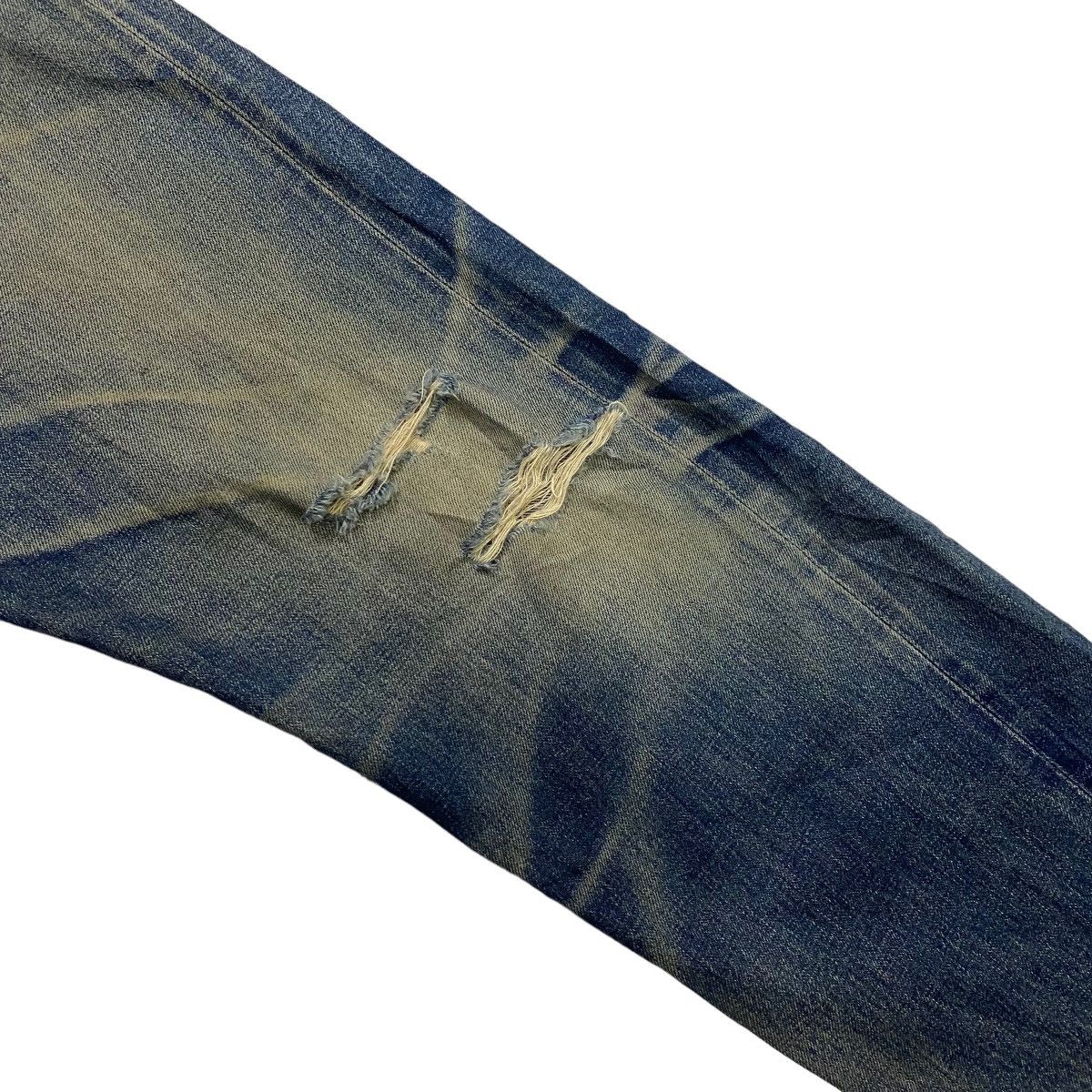 Japanese Brand Sewing Chop O'alls selvedge distressed denim Size US 30 / EU 46 - 13 Thumbnail