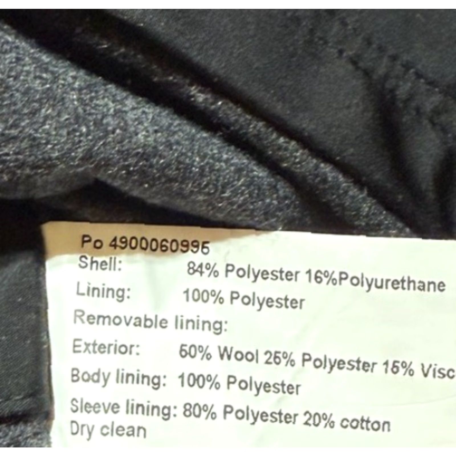 Ralph Lauren VINTAGE Ralph Lauren Mens Overcoat Black Trench Top Coat Jacket 42R Large Size US XL / EU 56 / 4 - 6 Thumbnail