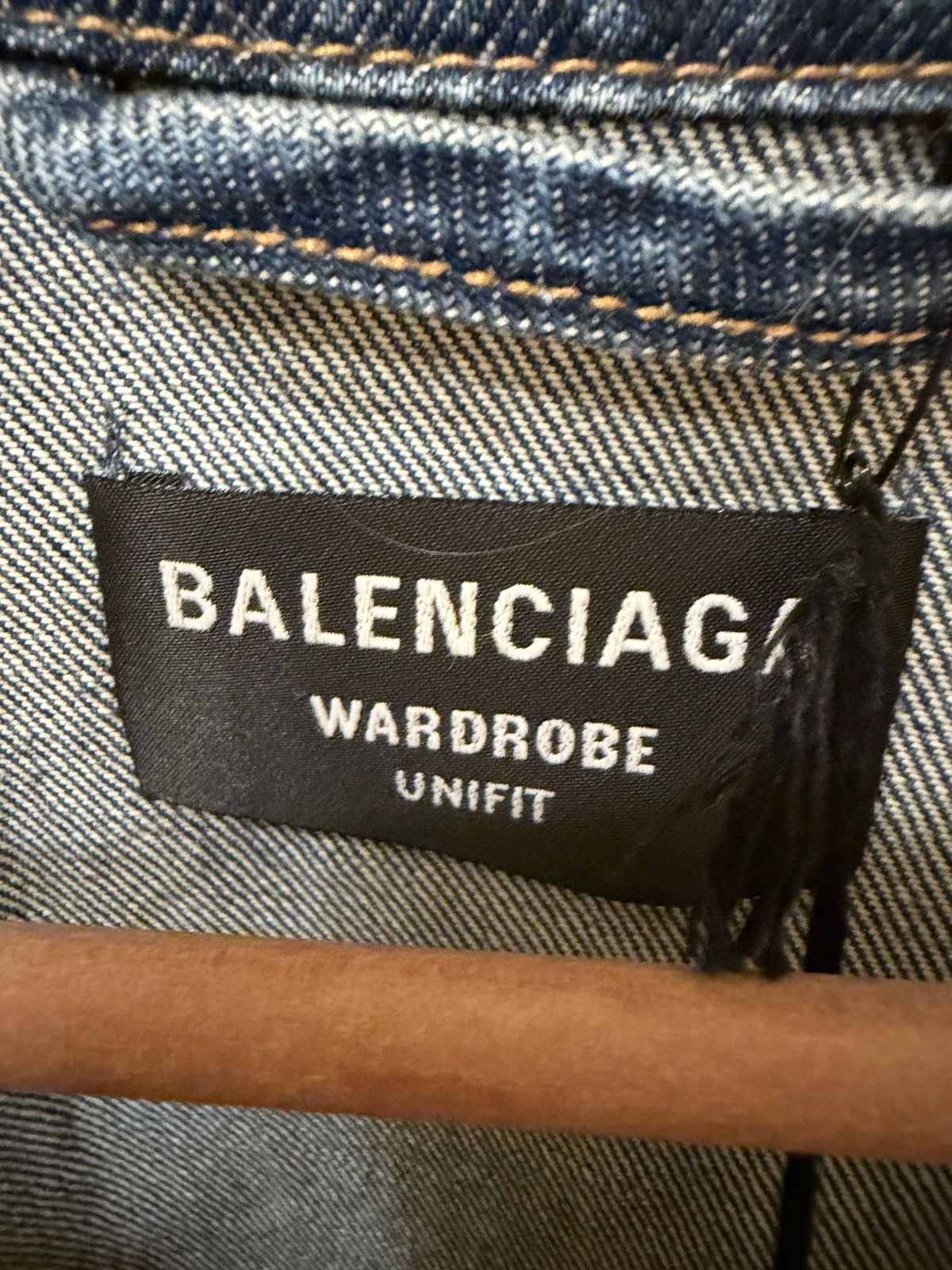 Balenciaga Balenciaga graffiti/doodle distressed denim jacket Size US M / EU 48-50 / 2 - 4 Thumbnail