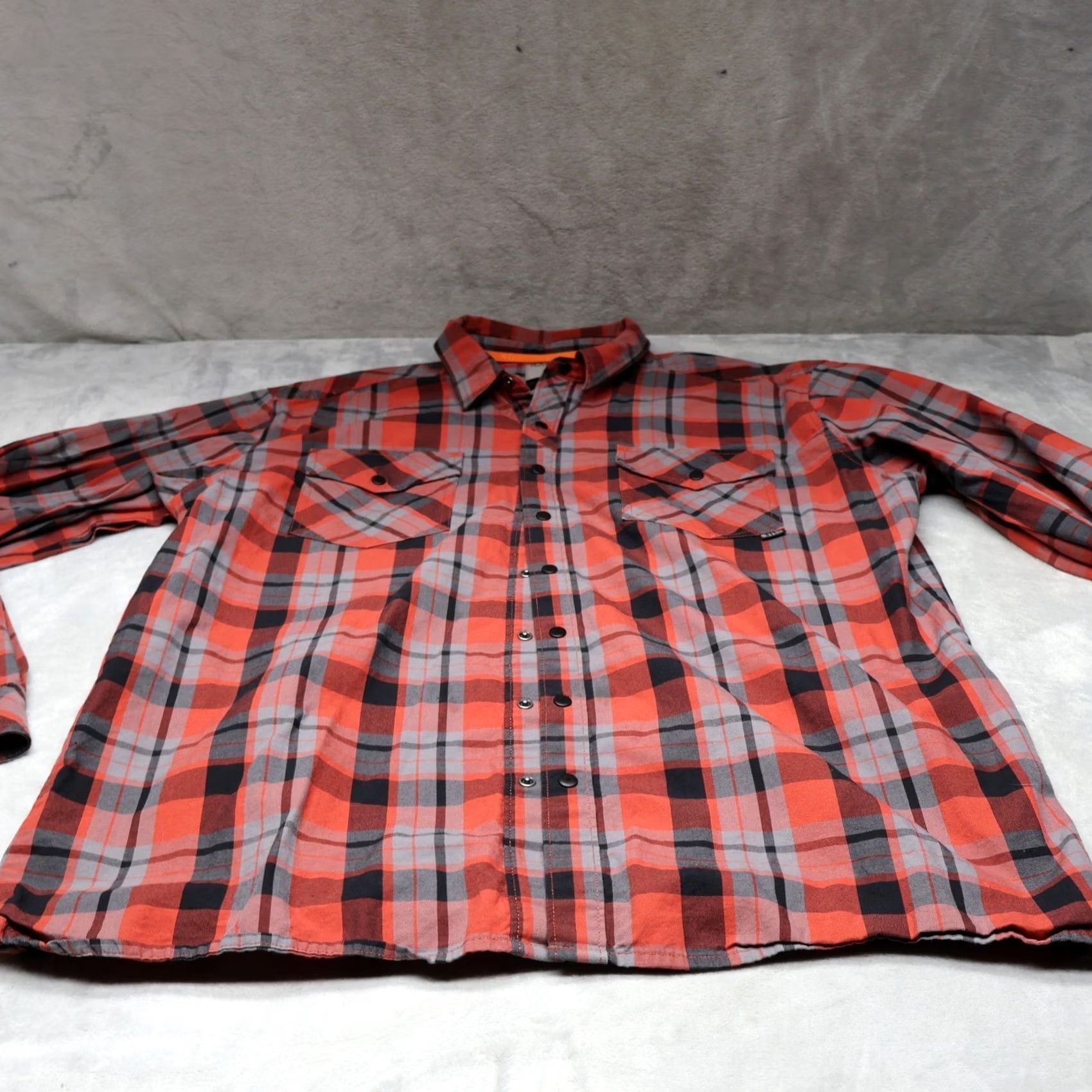 Vintage 5.11 Tactical Shirt Mens 2XL Red Plaid Snap Front Long Sleeve Workwear Hiking Shirt Size US XXL / EU 58 / 5 - 2 Thumbnail
