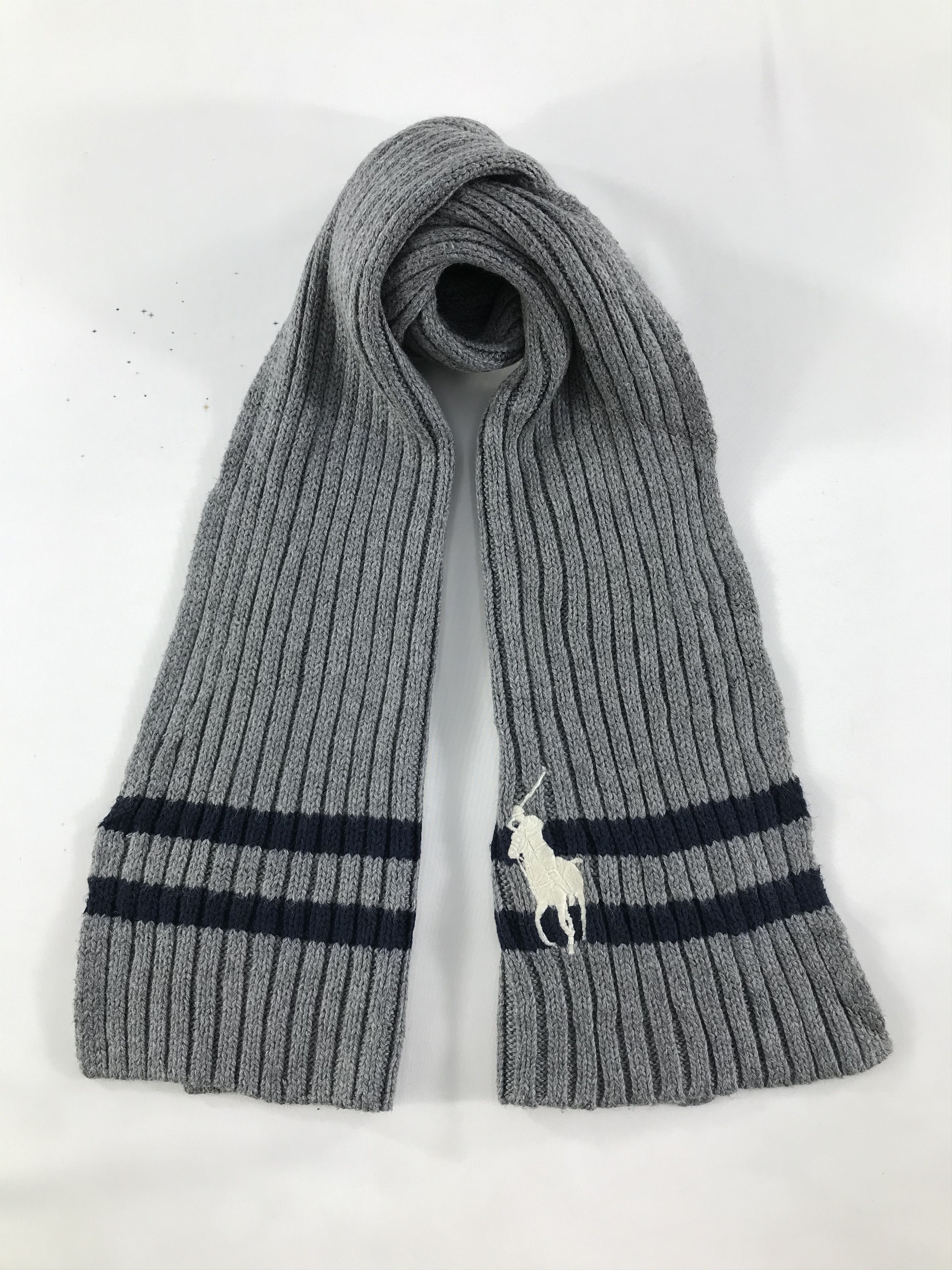 Polo Ralph Lauren Vintage Polo Ralph Lauren Scarf/Muffler/Neckwear MF875 Size ONE SIZE - 1 Thumbnail