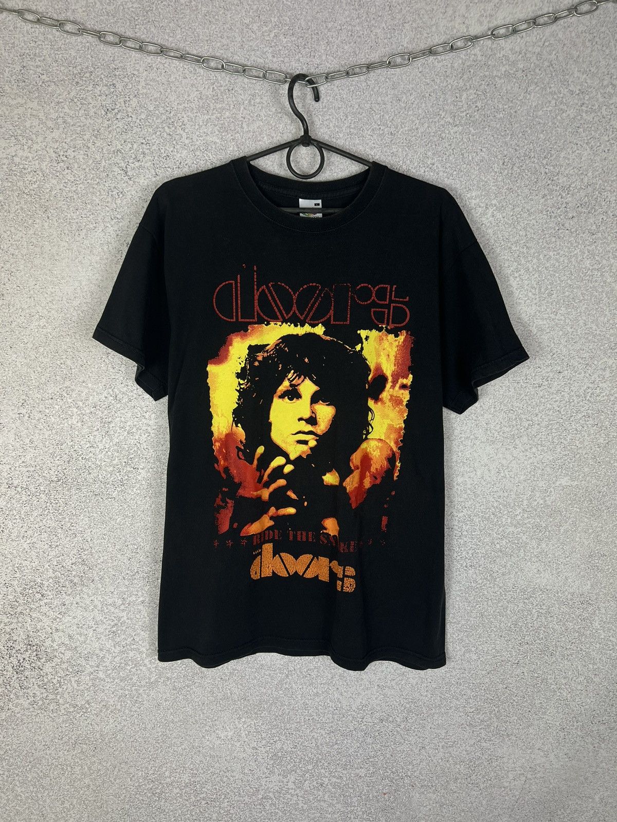Band Tees Vintage The Doors Jim Morrison Rock T-Shirt Punk Band Tee Size US L / EU 52-54 / 3 - 1 Thumbnail