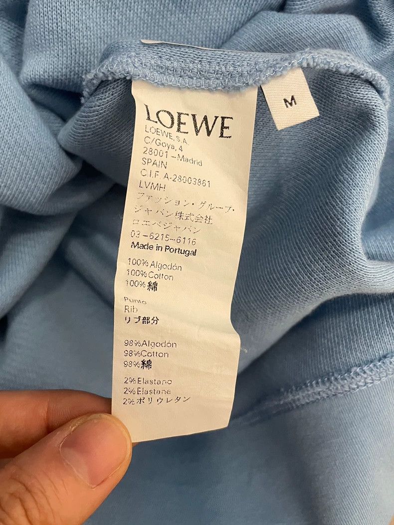 Loewe LOEWE Sky blue embroidered Logo pullover Size M / US 6-8 / IT 42-44 - 6 Thumbnail