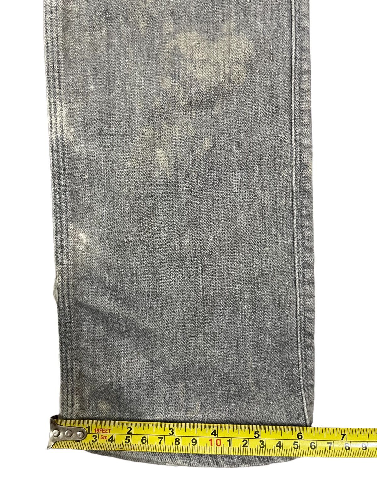 Acne Studios Acne Studios Max Tarnish Leather Patches Paint Splat Jeans Size US 29 - 22 Thumbnail