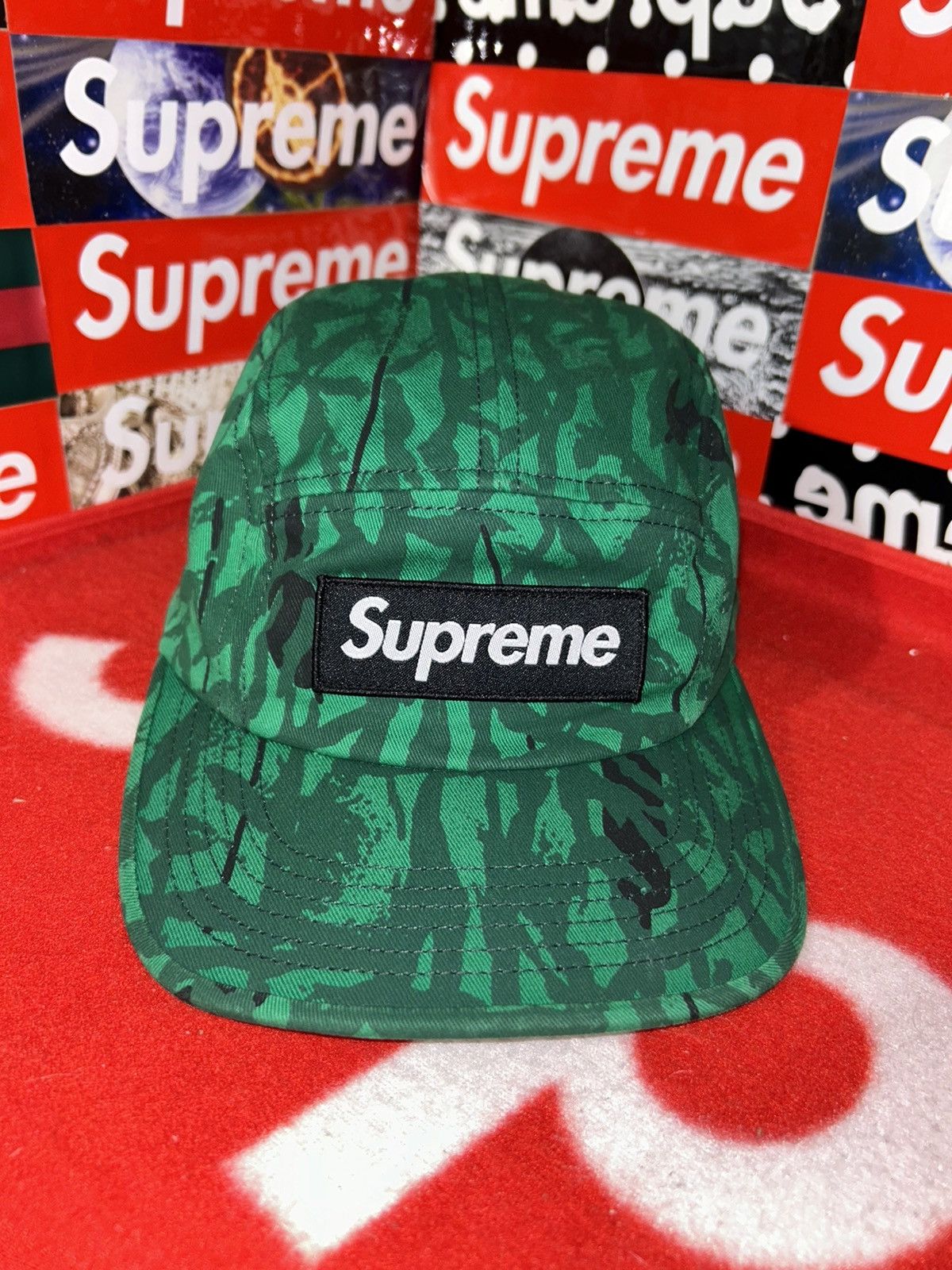 Supreme Supreme Reed Camp Cap Green SS13 Size ONE SIZE - 1 Thumbnail